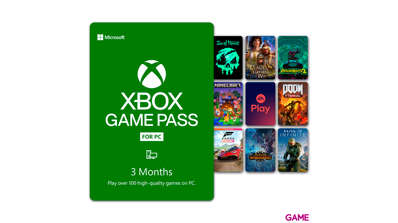 Xbox Game Pass PC - 3 Meses-0