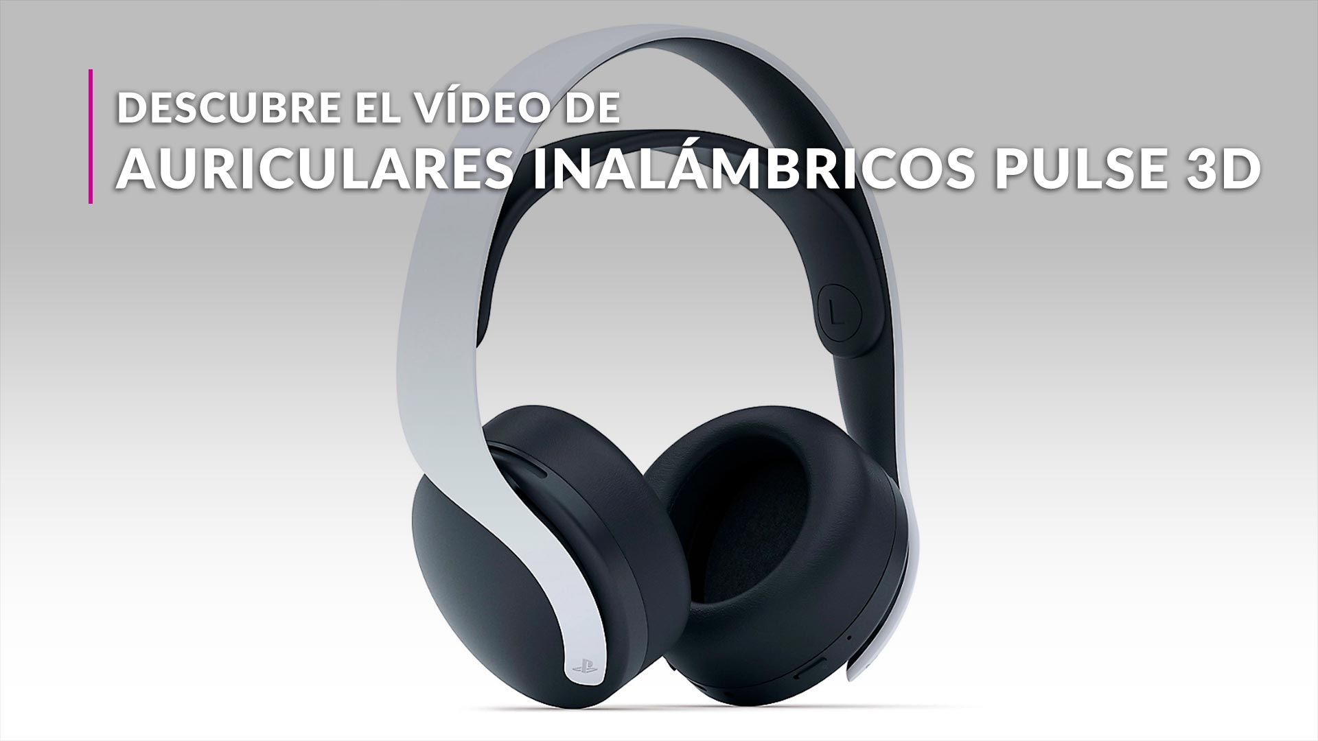 Auriculares Inalámbricos Blanco PULSE 3D. Playstation 5