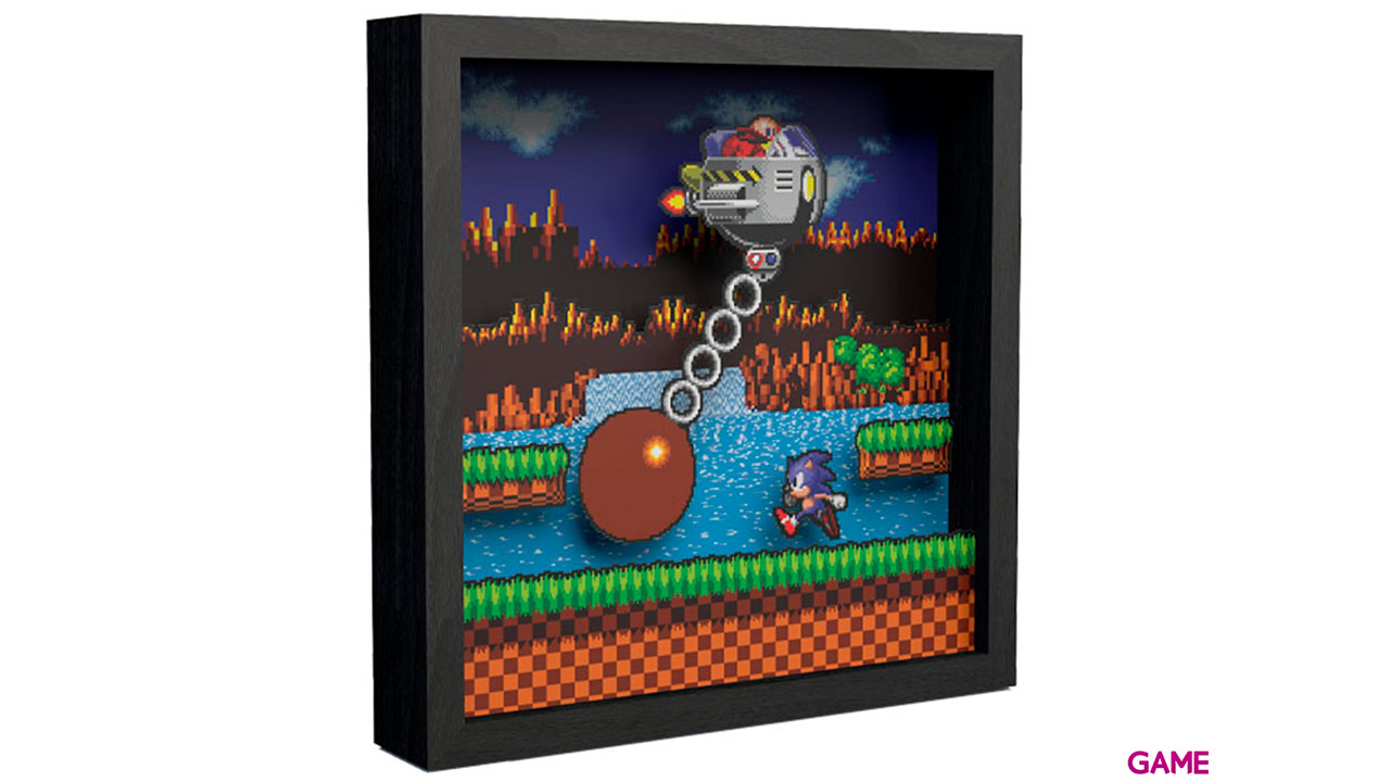 Pixel Frames Sonic the Hedgehog Wrecking Ball L-0