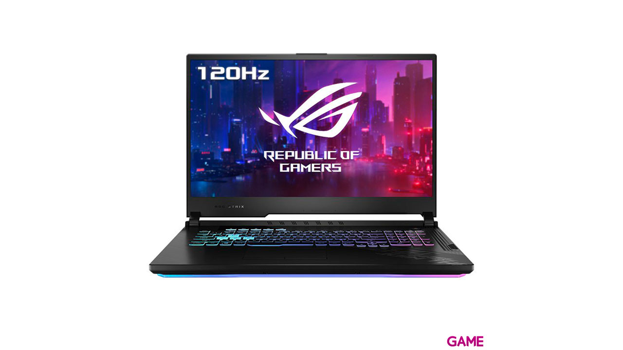ASUS ROG Strix G712LV-H7007T - i7-10750H - RTX 2060 6GB - 16GB - 1TB SSD - 17,3´´ - W10 - Ordenador Portátil Gaming-0