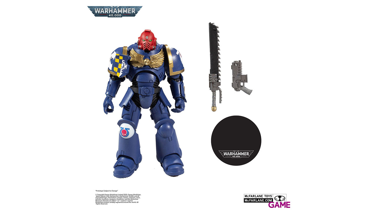 Figura Warhammer 40.000: Marine Espacial Primaris 18cm-1