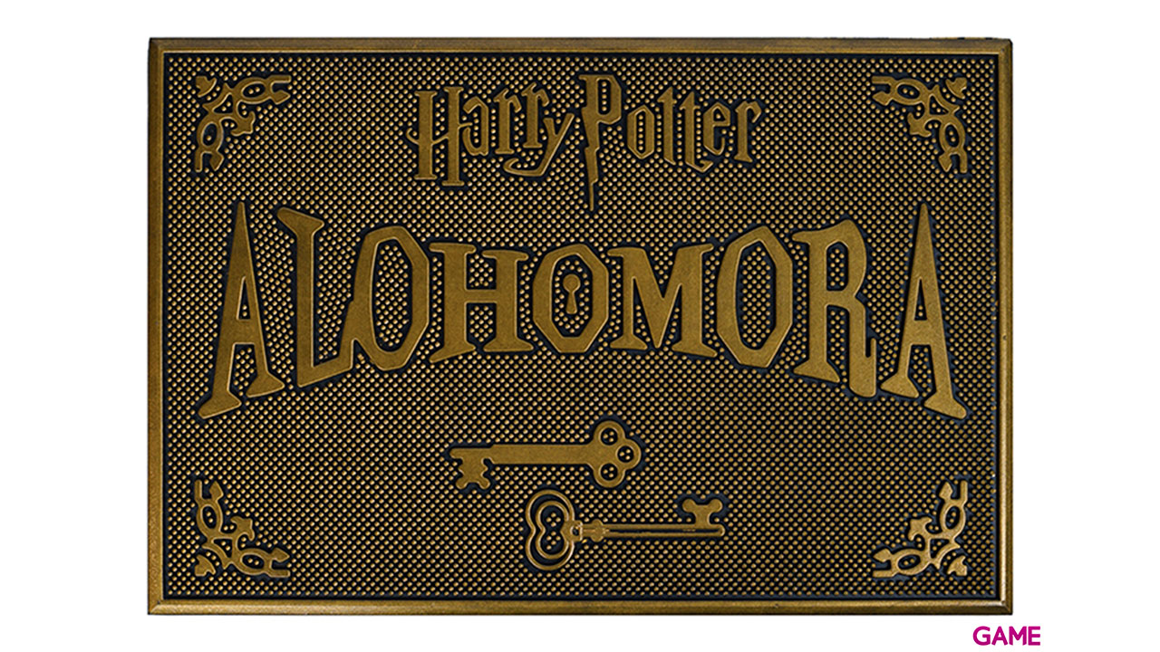 Felpudo de Goma Harry Potter: Alohomora-1