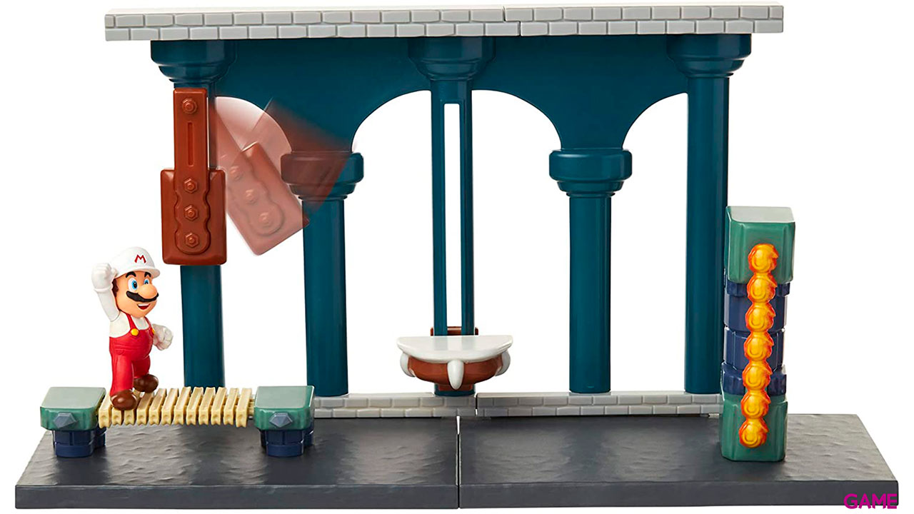 Playset Nintendo: Castillo De Lava-3