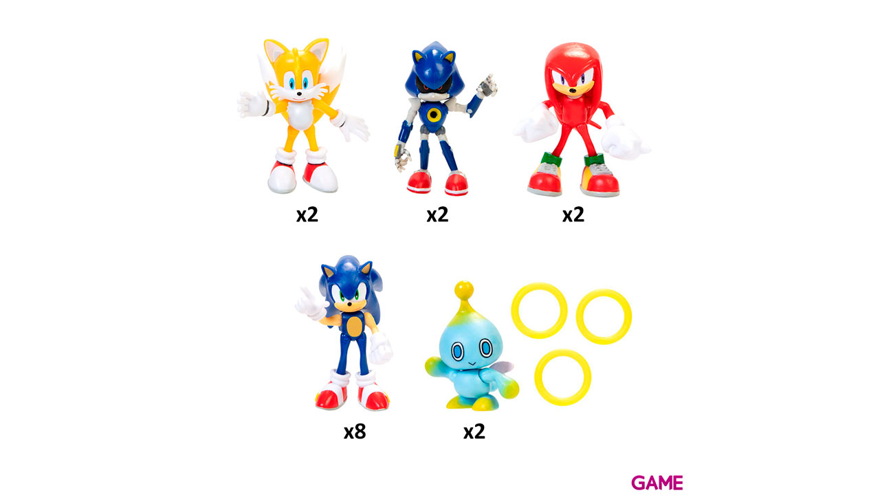 Figura Sonic Surtido 6cm Wave 1-0