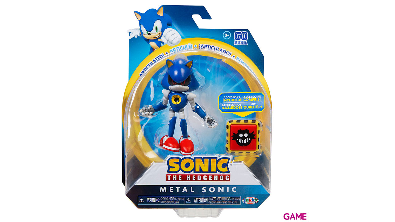 Figura Sonic Articulada 10cm Wave 2-6