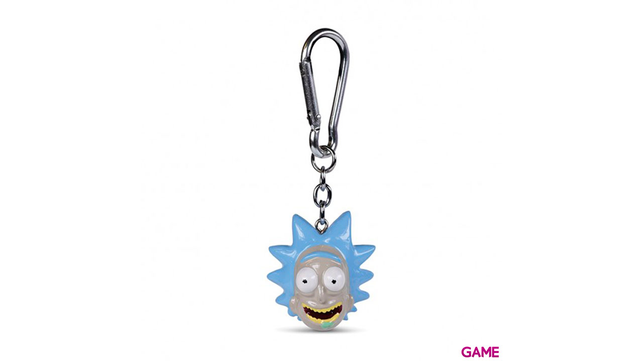 Llavero de Poliresina Rick y Morty: Rick-0