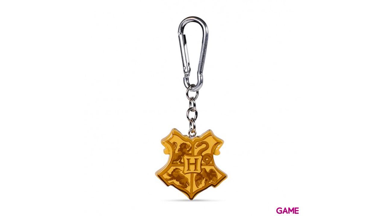 Llavero de Poliresina Harry Potter: Escudo de Hogwarts-0