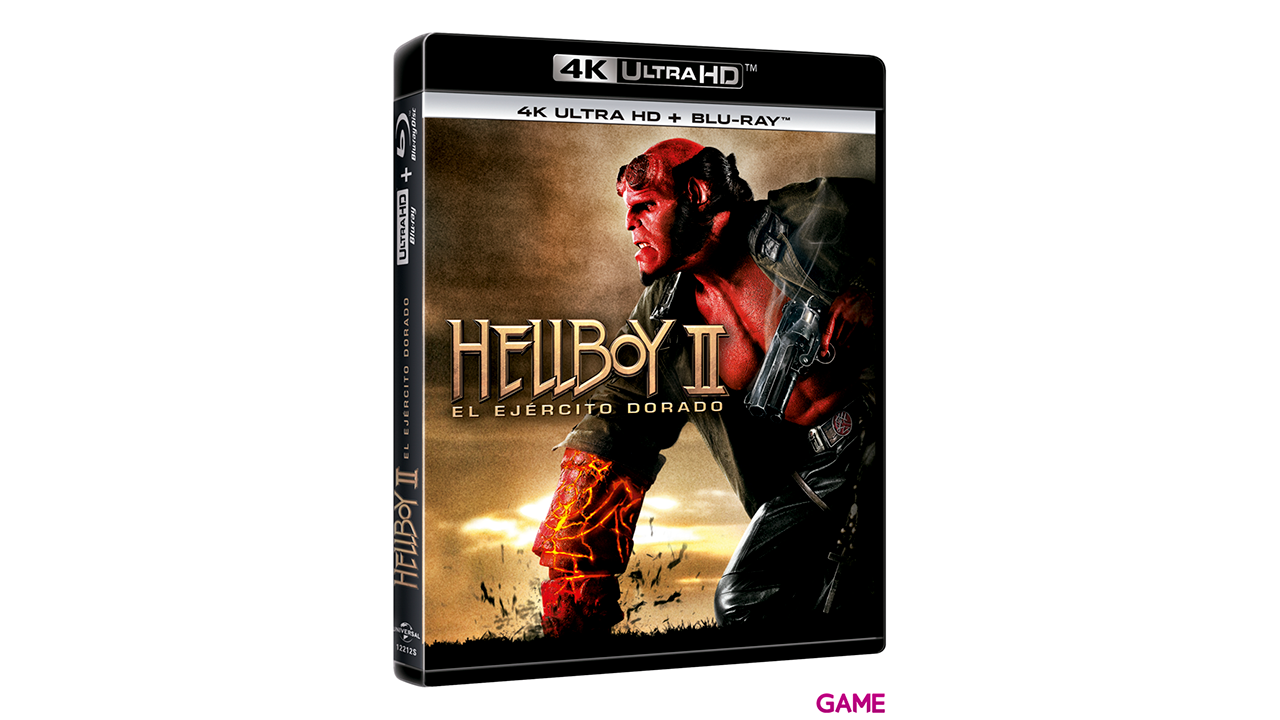 Hellboy 2 El Ejercito Dorado 4K + BD-0
