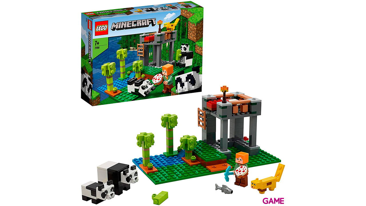 LEGO Minecraft: El Criadero de Pandas 21158-1