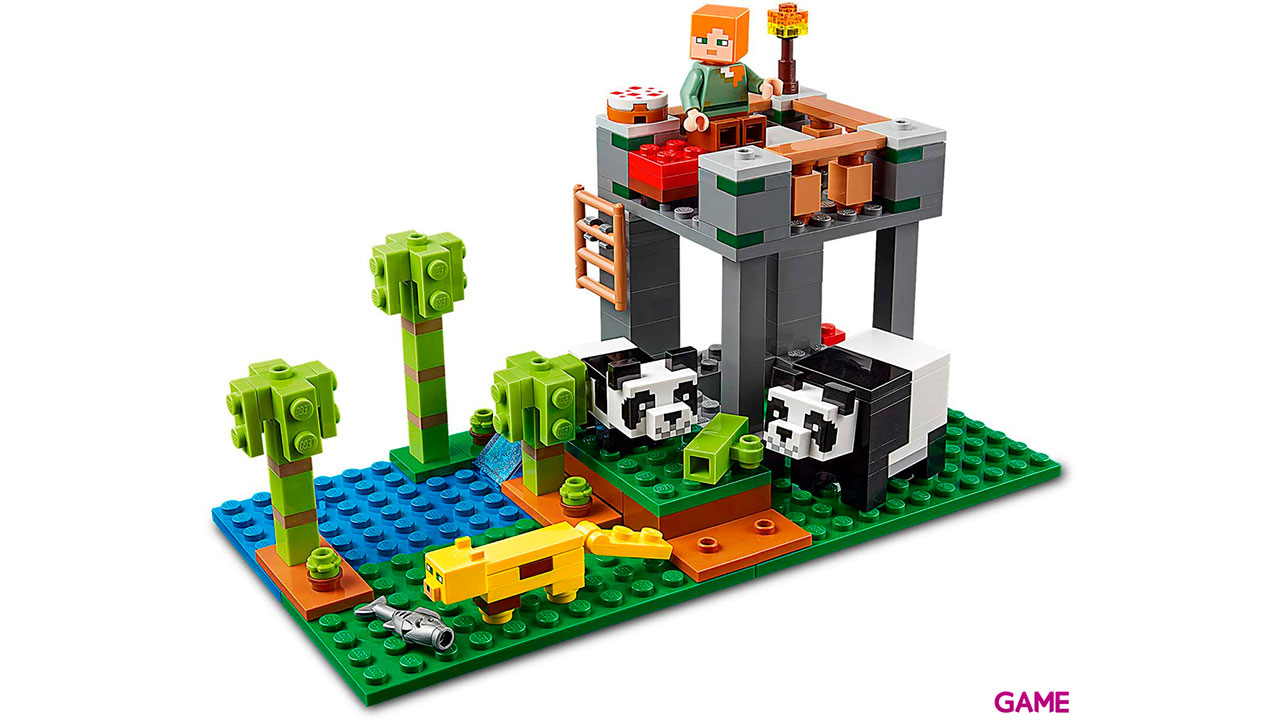 LEGO Minecraft: El Criadero de Pandas 21158-3
