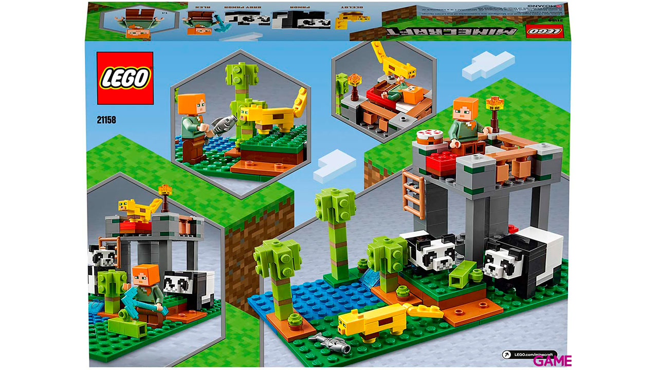 LEGO Minecraft: El Criadero de Pandas 21158-5