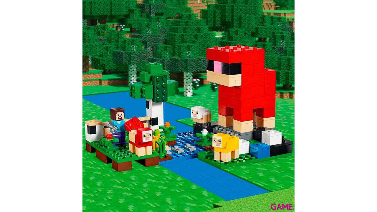 LEGO Minecraft: La Granja de Lana-7