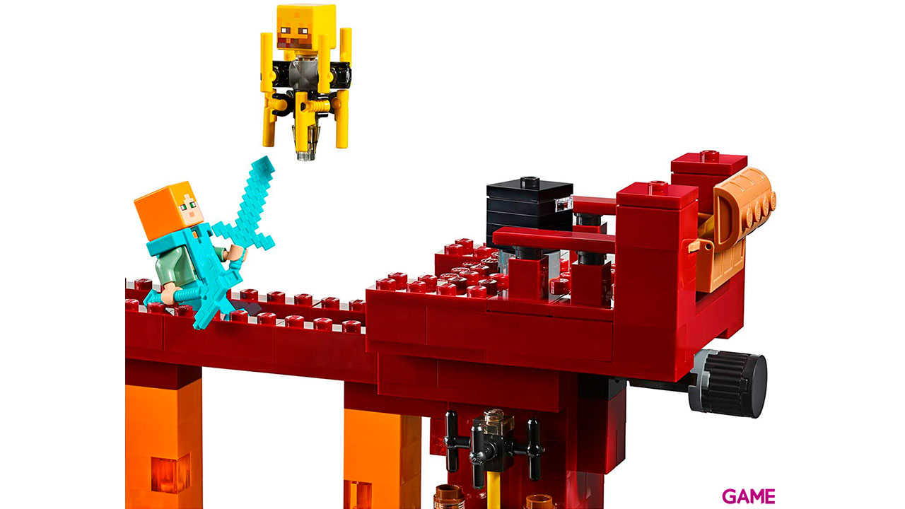 LEGO Minecraft: El Puente del Blaze-6