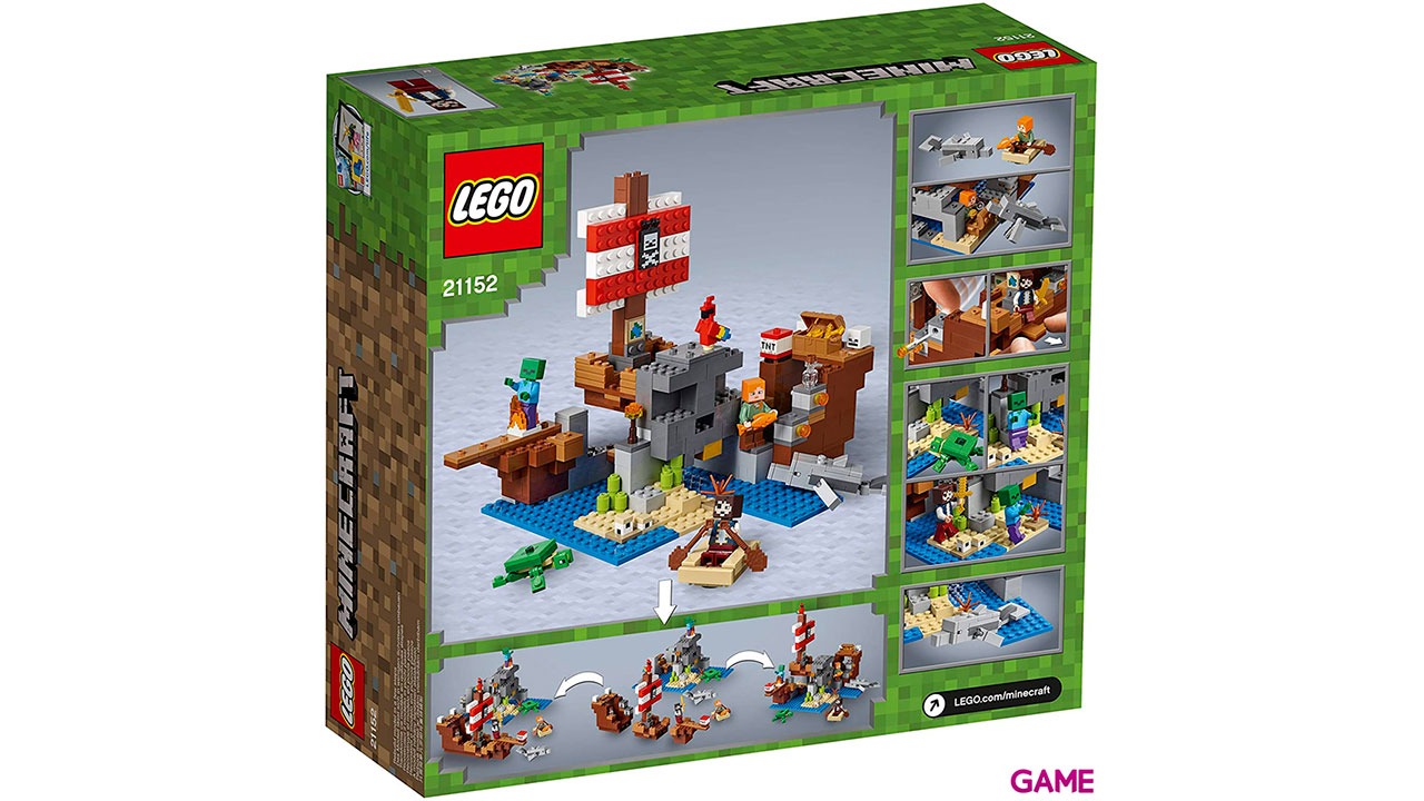 LEGO Minecraft: La Aventura del Barco Pirata-5