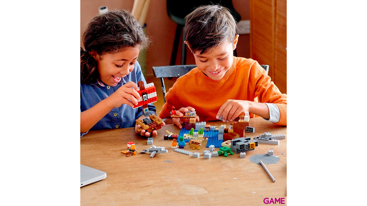 LEGO Minecraft: La Aventura del Barco Pirata-8