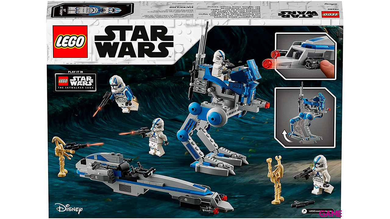 LEGO Star Wars: Soldados Clon de la Legión 501-6