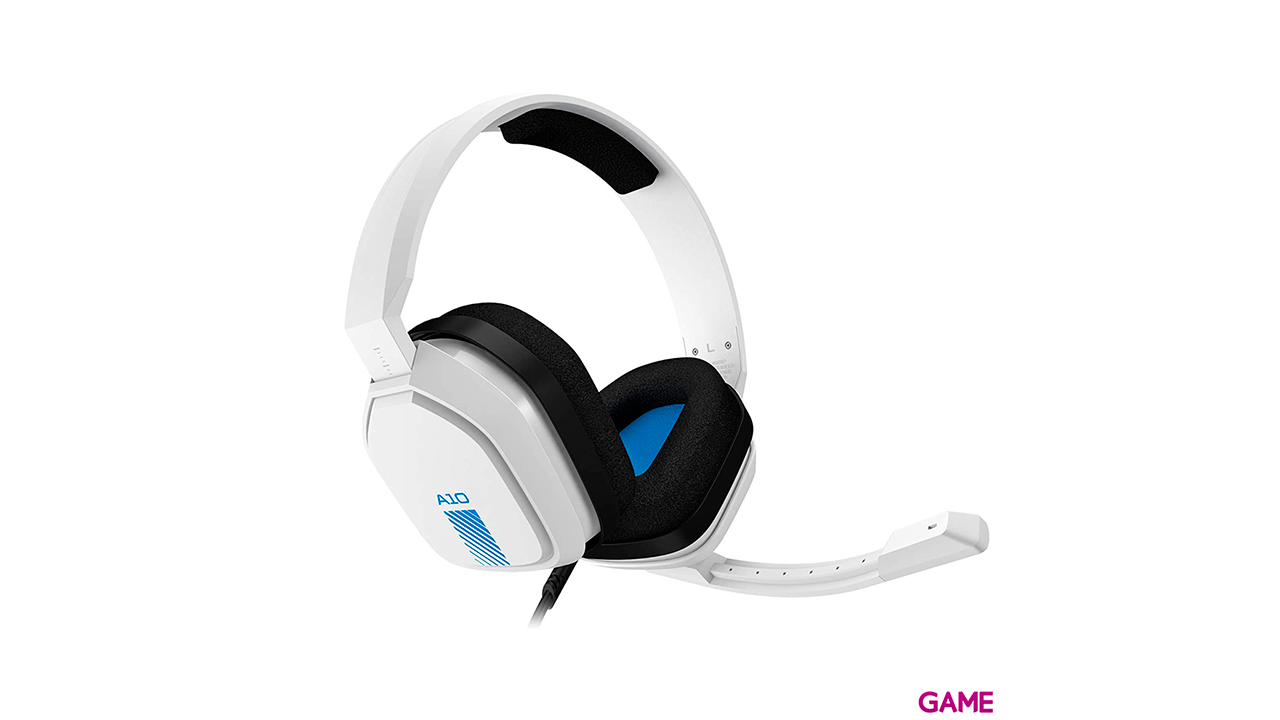ASTRO A10 WHITE PC- PS4-PS5-XBOX-SWITCH-MOVIL - Auriculares Gaming-0