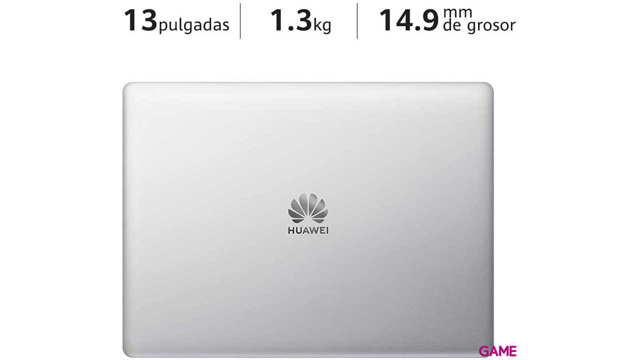 Huawei Matebook 13 - Ryzen 5 - 3500U - 8Gb - 512Gb SSD - 13´´ - W10 - Ordenador Portátil-2