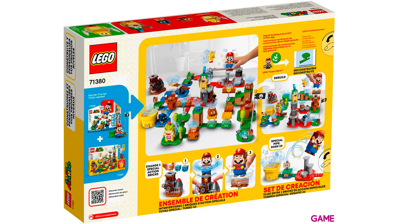 LEGO Super Mario Set de Creación: Tu propia aventura 71380-1