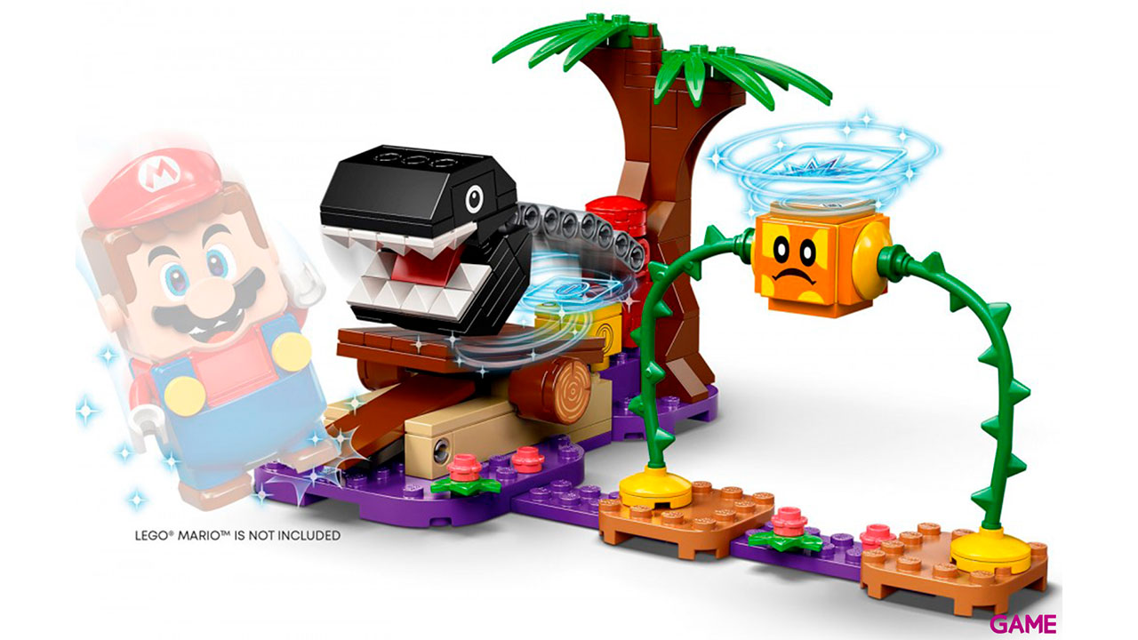 LEGO Super Mario Set de Expansión: Batalla en la jungla contra el Chomp Cadenas 71381-4