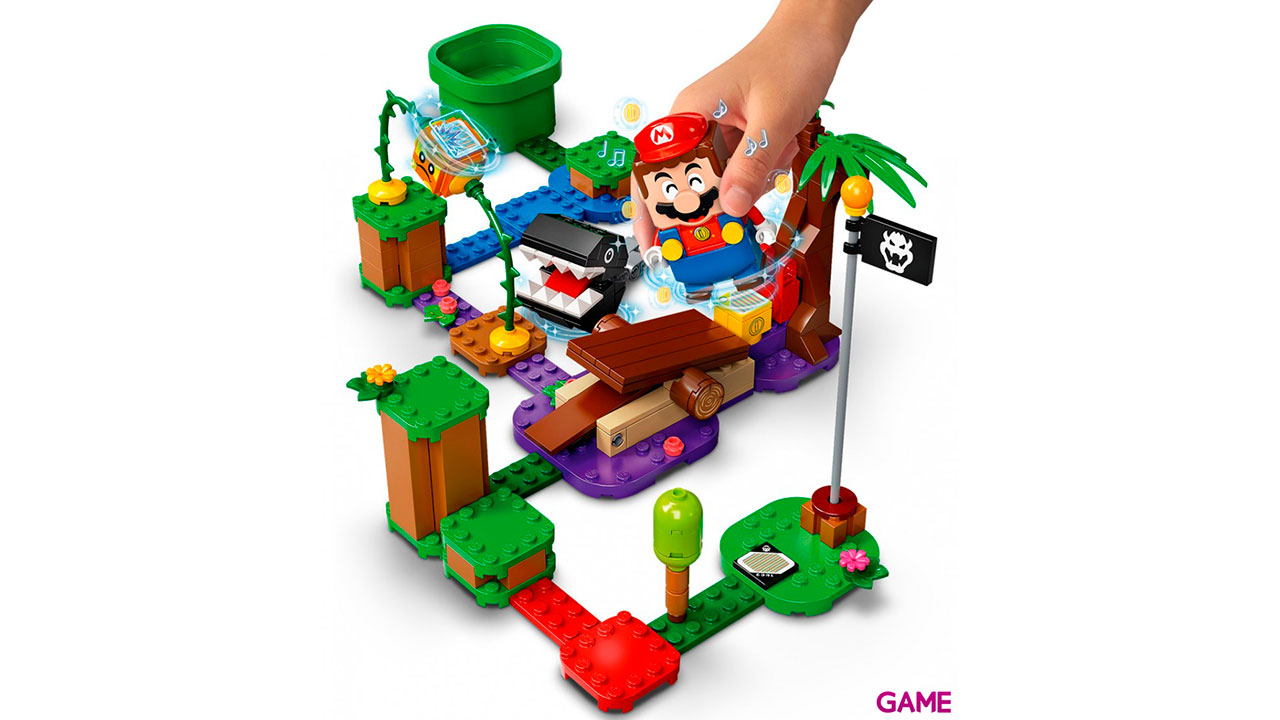 LEGO Super Mario Set de Expansión: Batalla en la jungla contra el Chomp Cadenas 71381-9