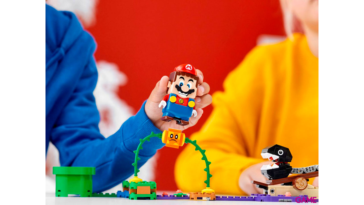 LEGO Super Mario Set de Expansión: Batalla en la jungla contra el Chomp Cadenas 71381-12