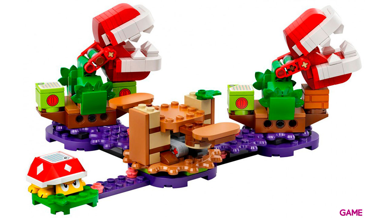 LEGO Super Mario Set de Expansión: Desafío desconcertante de las Plantas Piraña 71382-2