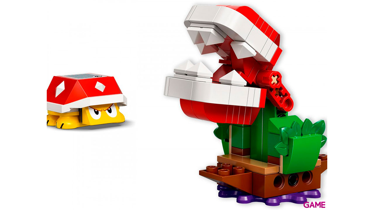 LEGO Super Mario Set de Expansión: Desafío desconcertante de las Plantas Piraña 71382-5
