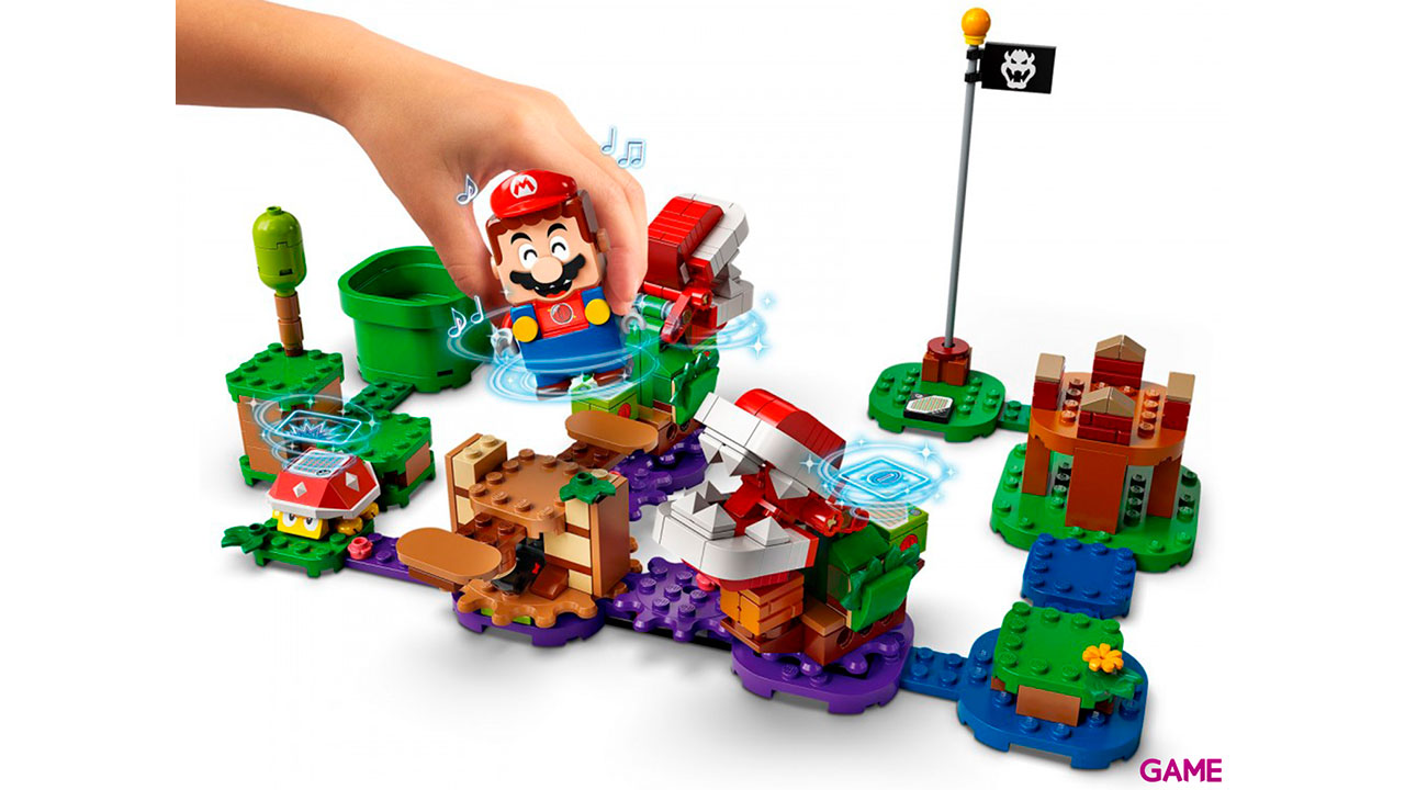 LEGO Super Mario Set de Expansión: Desafío desconcertante de las Plantas Piraña 71382-6