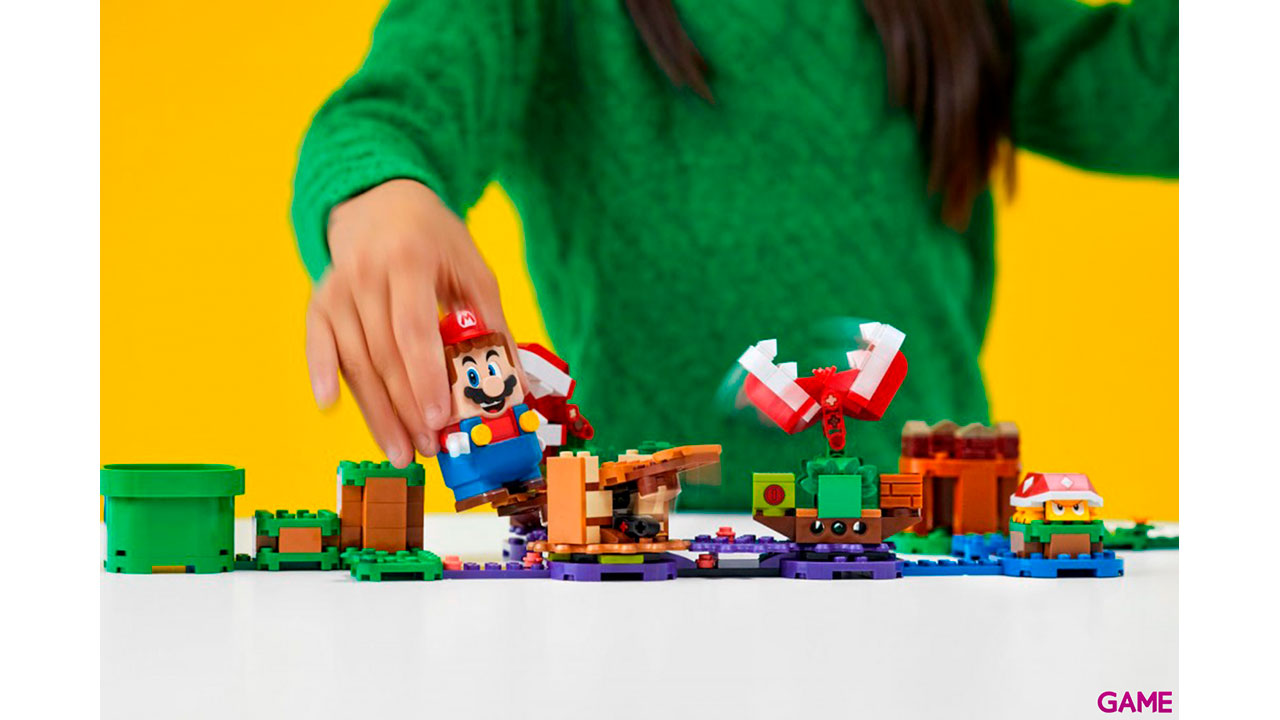 LEGO Super Mario Set de Expansión: Desafío desconcertante de las Plantas Piraña 71382-10
