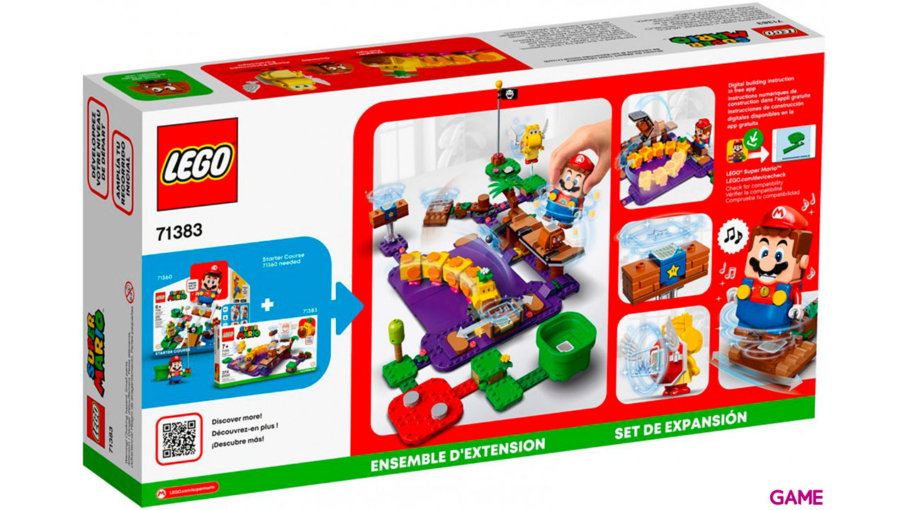 LEGO Super Mario Set de Expansión: Pantano venenoso de la Floruga 71383-1