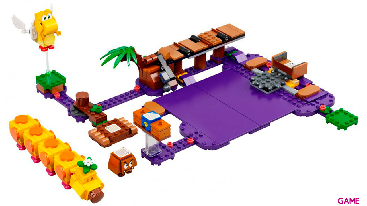 LEGO Super Mario Set de Expansión: Pantano venenoso de la Floruga 71383-2