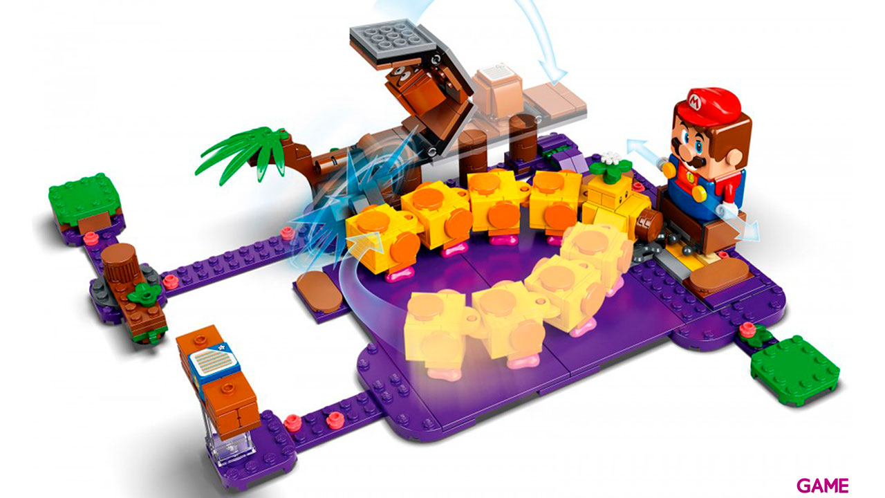 LEGO Super Mario Set de Expansión: Pantano venenoso de la Floruga 71383-6