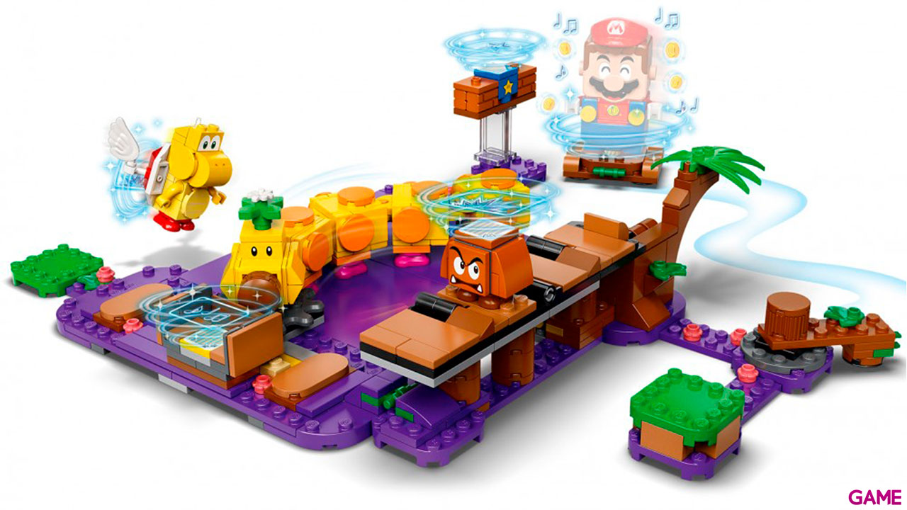 LEGO Super Mario Set de Expansión: Pantano venenoso de la Floruga 71383-7