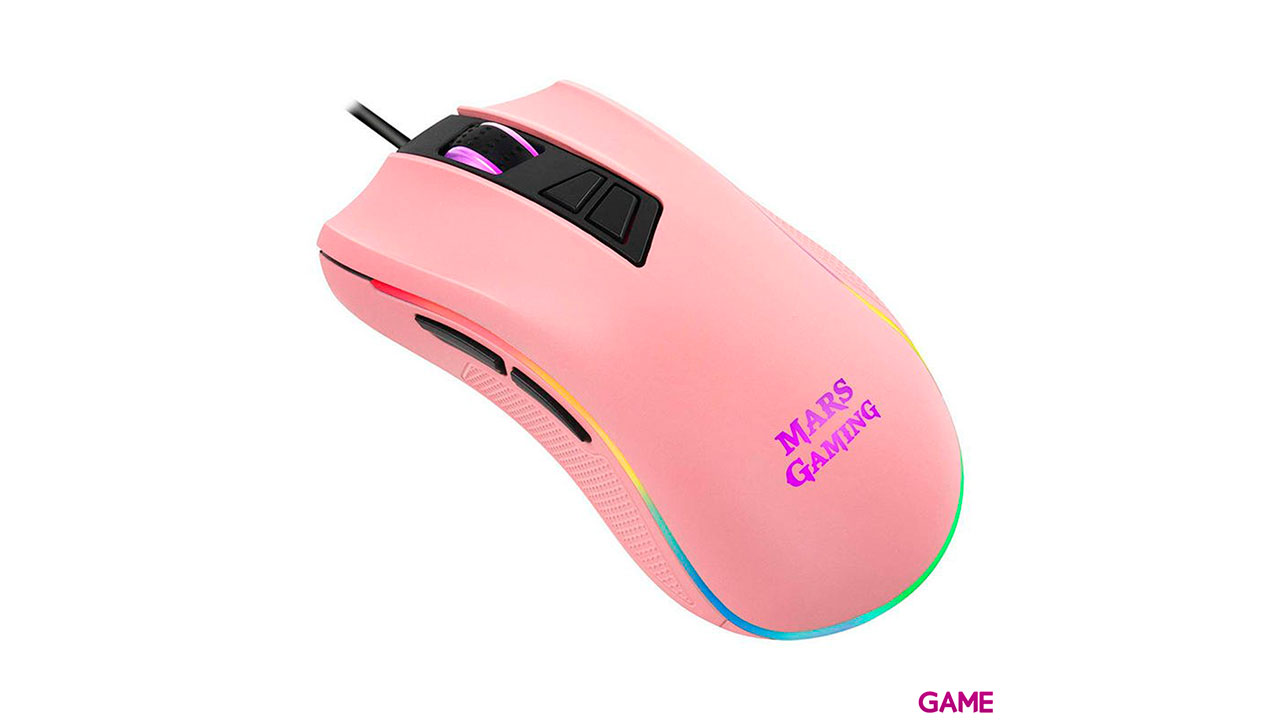 MARS GAMING MM218 PINK EDITION - Raton Gaming-2