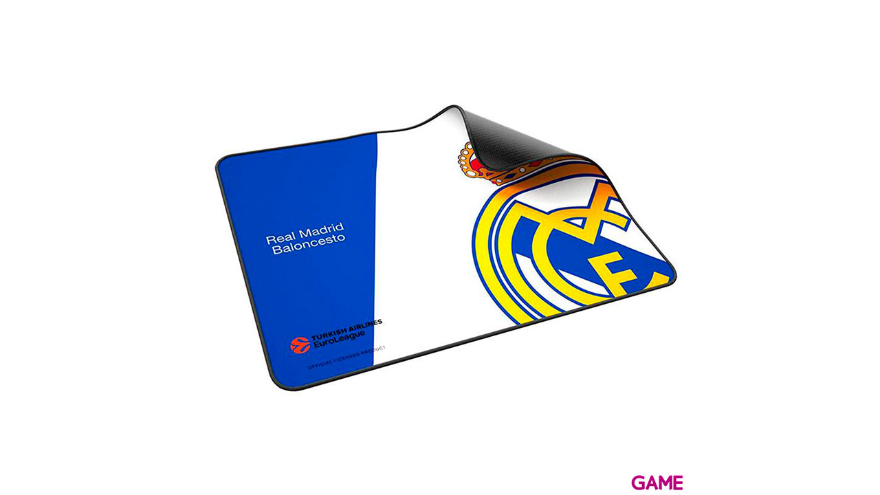 Mars Gaming MMPRM REAL MADRID OFFICIAL LICENSED - 350x250x3mm - Alfombrilla Gaming-1