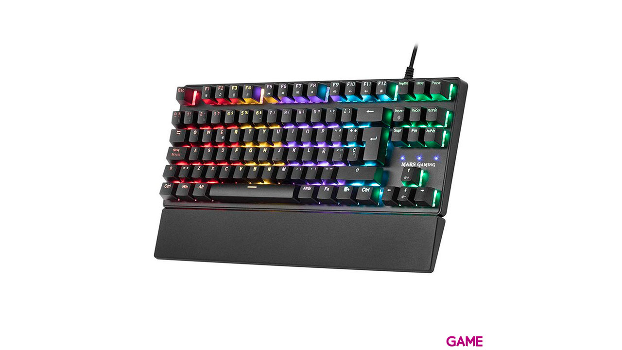 Mars Gaming MKXTKL 5 Led Mecanico Azul - Teclado-1