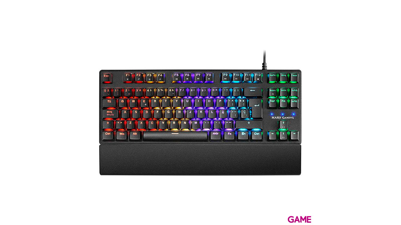 Mars Gaming MKXTKL 5 Mecanico Led Spanish Layout - Teclado Gaming-0