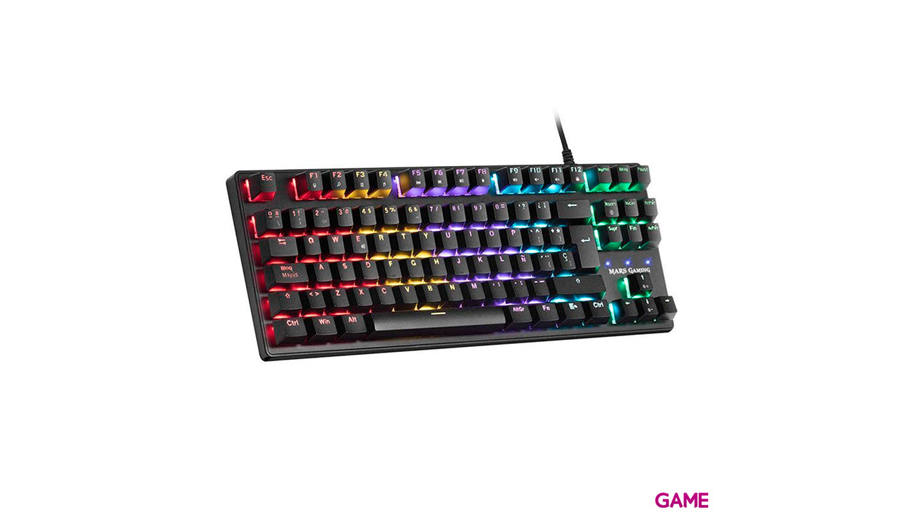 Mars Gaming MKXTKL 5 Mecanico Led Spanish Layout - Teclado Gaming-2