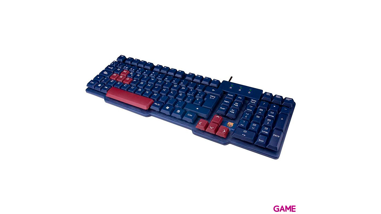 Mars Gaming MKBC BARCELONA LASSA OFFICIAL LICENSED GAMING KEYBOARD-2