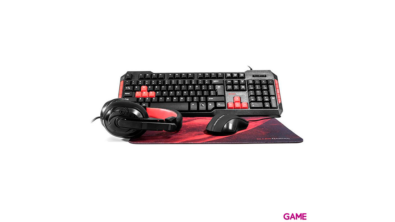 Mars Gaming MRCP1 4 en 1 Gaming Kit - Combo-3