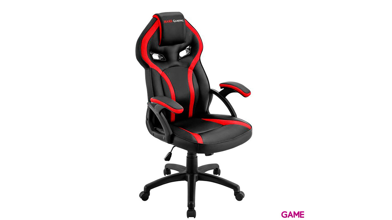 Mars Gaming MGC118 Negro-Rojo - Silla Gaming-1