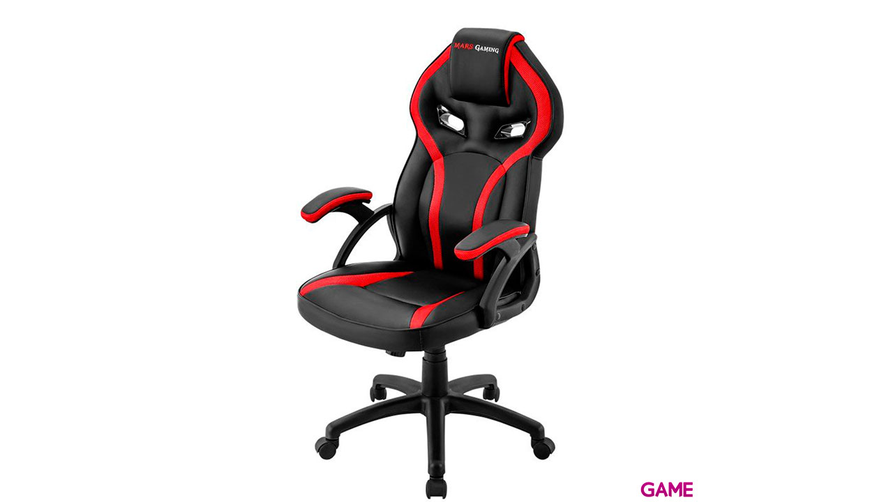 Mars Gaming MGC118 Negro-Rojo - Silla Gaming-2