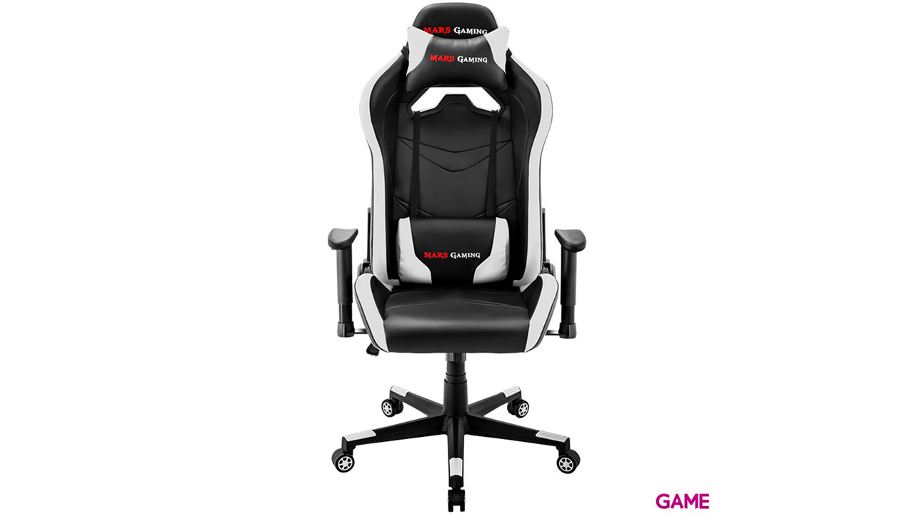 Mars Gaming MGC3 Negro-Blanco - Silla Gaming-0