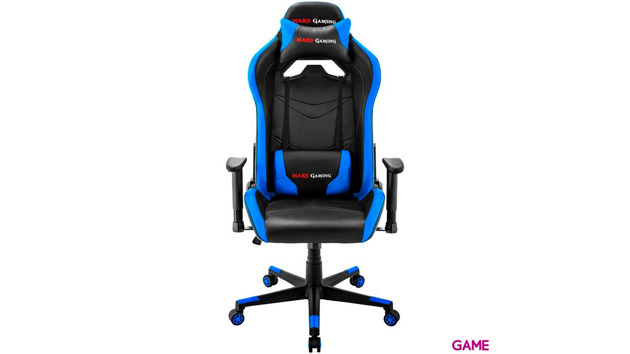 Mars Gaming MGC3 Negro-Azul - Silla Gaming-0