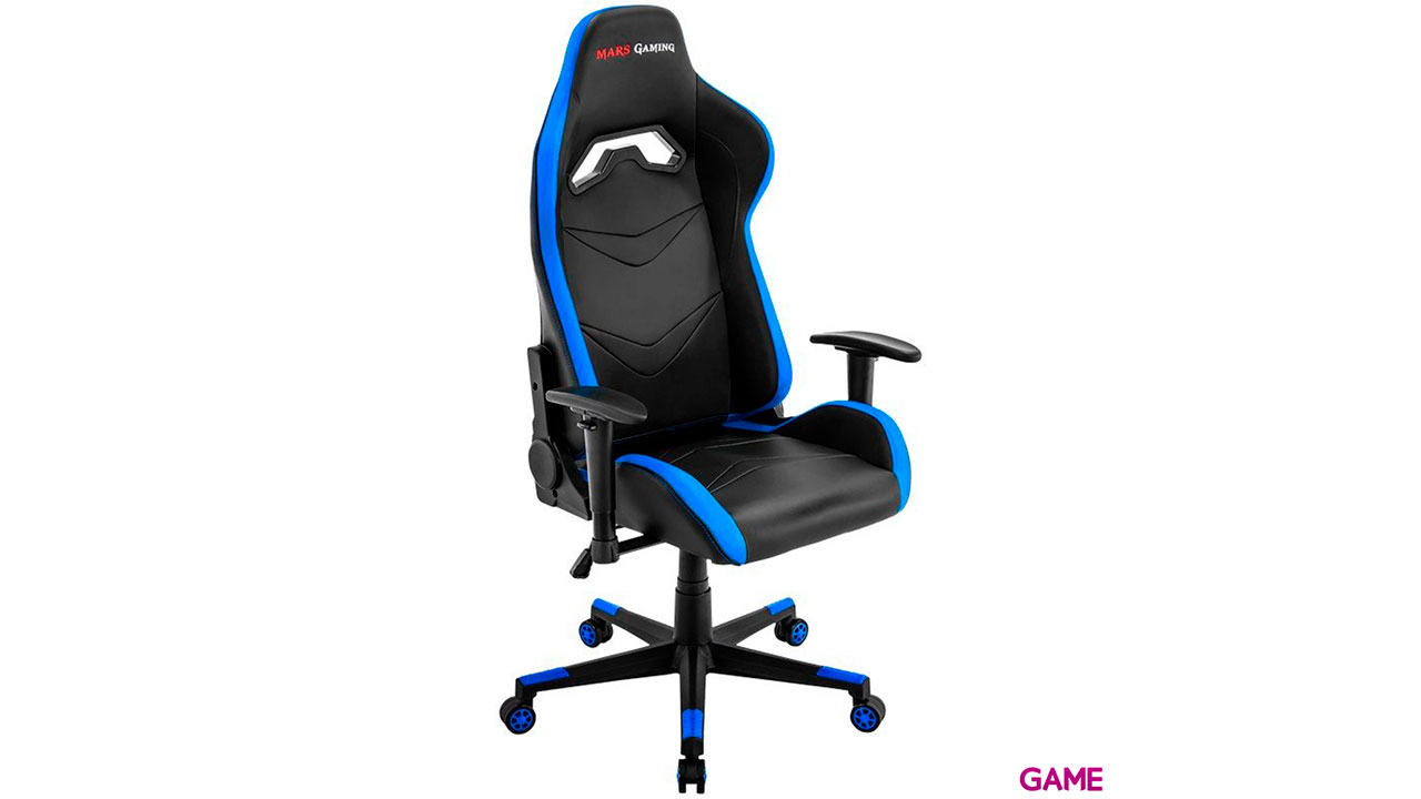 Mars Gaming MGC3 Negro-Azul - Silla Gaming-1