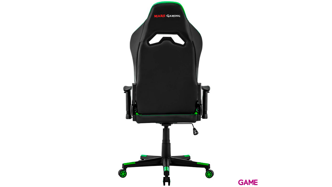 Mars Gaming MGC3 Negro-Verde - Silla Gaming-4