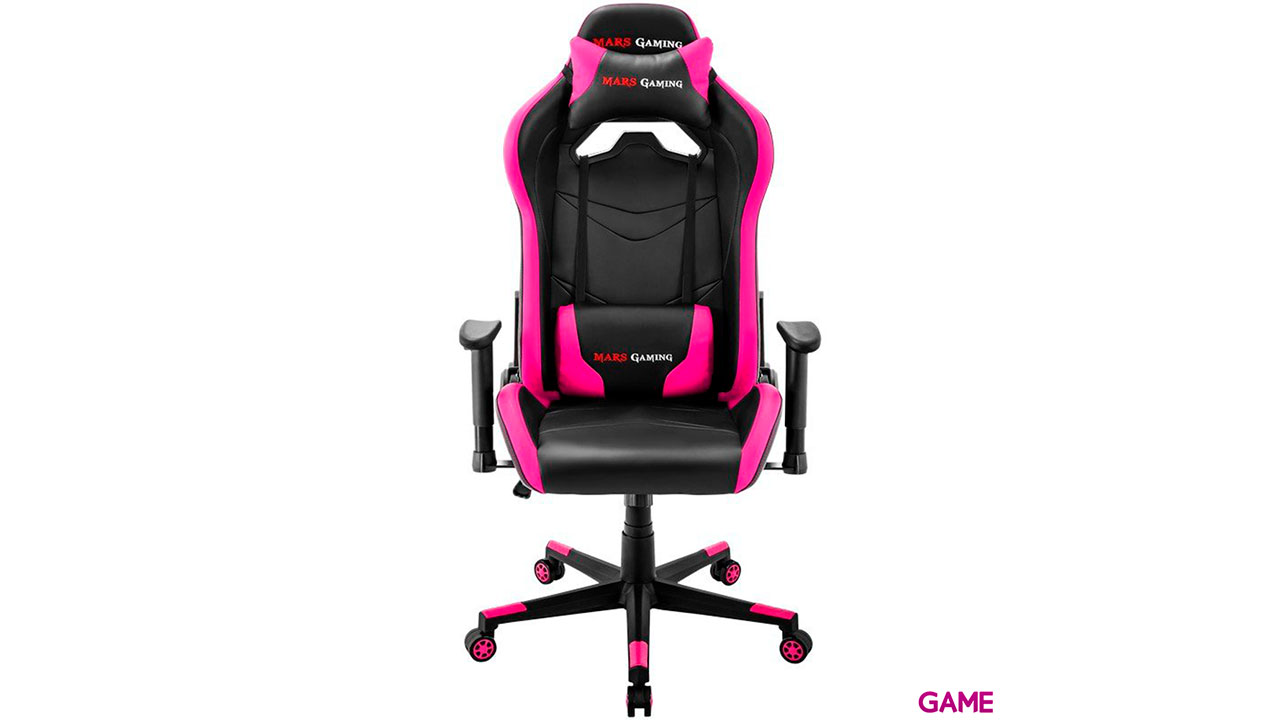 Mars Gaming MGC3 Negro-Rosa - Silla Gaming-0