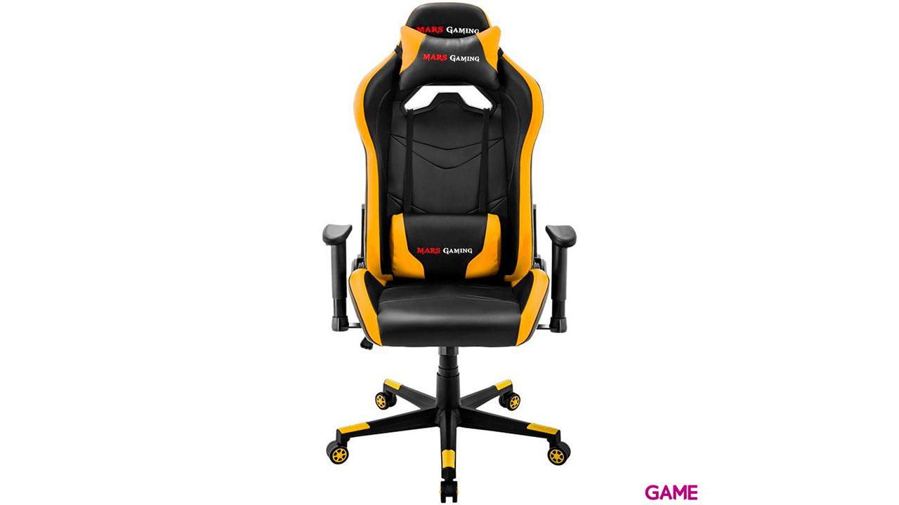Mars Gaming MGC3 Negro-Amarillo - Silla Gaming-0