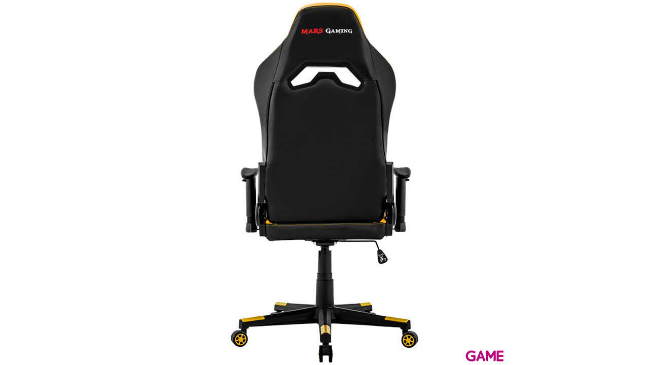 Mars Gaming MGC3 Negro-Amarillo - Silla Gaming-4
